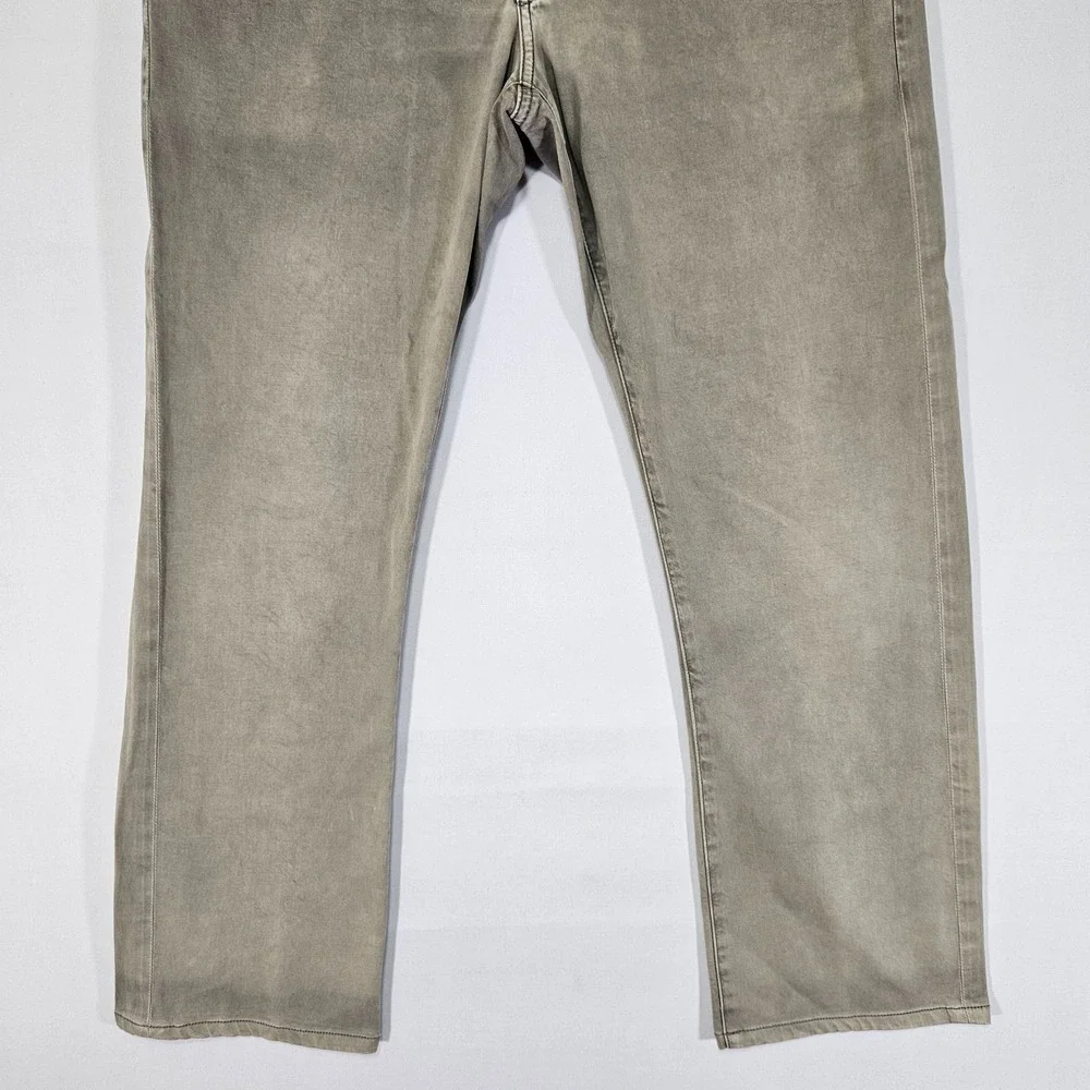 AG Adriano Goldschmied The Protege Straight leg Pants Gray‎ Size 31x34